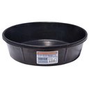 Tuff Stuff Products Rubber Round Tub Farm Animal Feeder, 3-gal