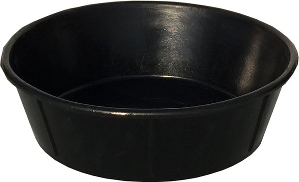 Tuff Stuff Products Rubber Round Farm Animal Feeder