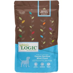 Nature's Logic Canine Sardine Meal Feast All Life Stages Dry Dog Food, 4.4-lb bag