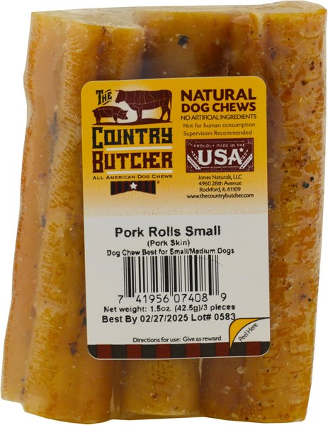 Pork Rinds Can Dogs Eat Pork Roll Chewy Pork Chew