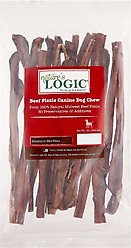 Nature's Logic Beef Pizzle Dog Treats, 1-lb bag