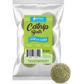 Raw Paws Compressed Catnip Ball Cat Toy, 6 count,
