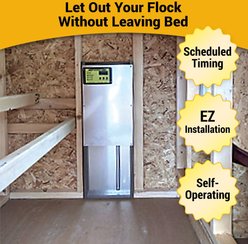 OverEZ Automatic Chicken Coop Door Farm House Accessory slide 2 of 4