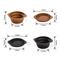 Show in main carousel: Jespet & GOOPAWS Silicone Non-Skid Travel Cat & Dog Bowl, 2 count, Black/Brown slide 5 of 7