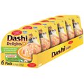Inaba Dashi Delights Chicken with Tuna & Scallop Flavored Bits in Broth Cat Food Topping, 2.5-oz cup, pack of 6