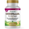 NaturVet S.O.D. Boswelia Chewable Tablets Joint Supplement for Dogs, 150 count