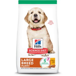 Hill's Science Diet Puppy Large Breed Chicken & Brown Rice Recipe Dry Dog Food, 27.5-lb bag