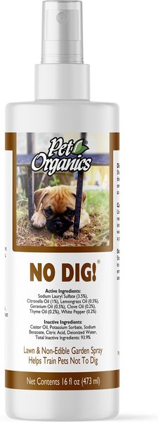 NaturVet Pet Organics No Dig! Lawn & Yard Spray for Dogs & Cats, 16-oz bottle slide 1 of 1
