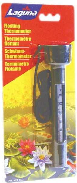 AQUATOP GT-001 Floating Glass Aquarium Thermometer with Suction