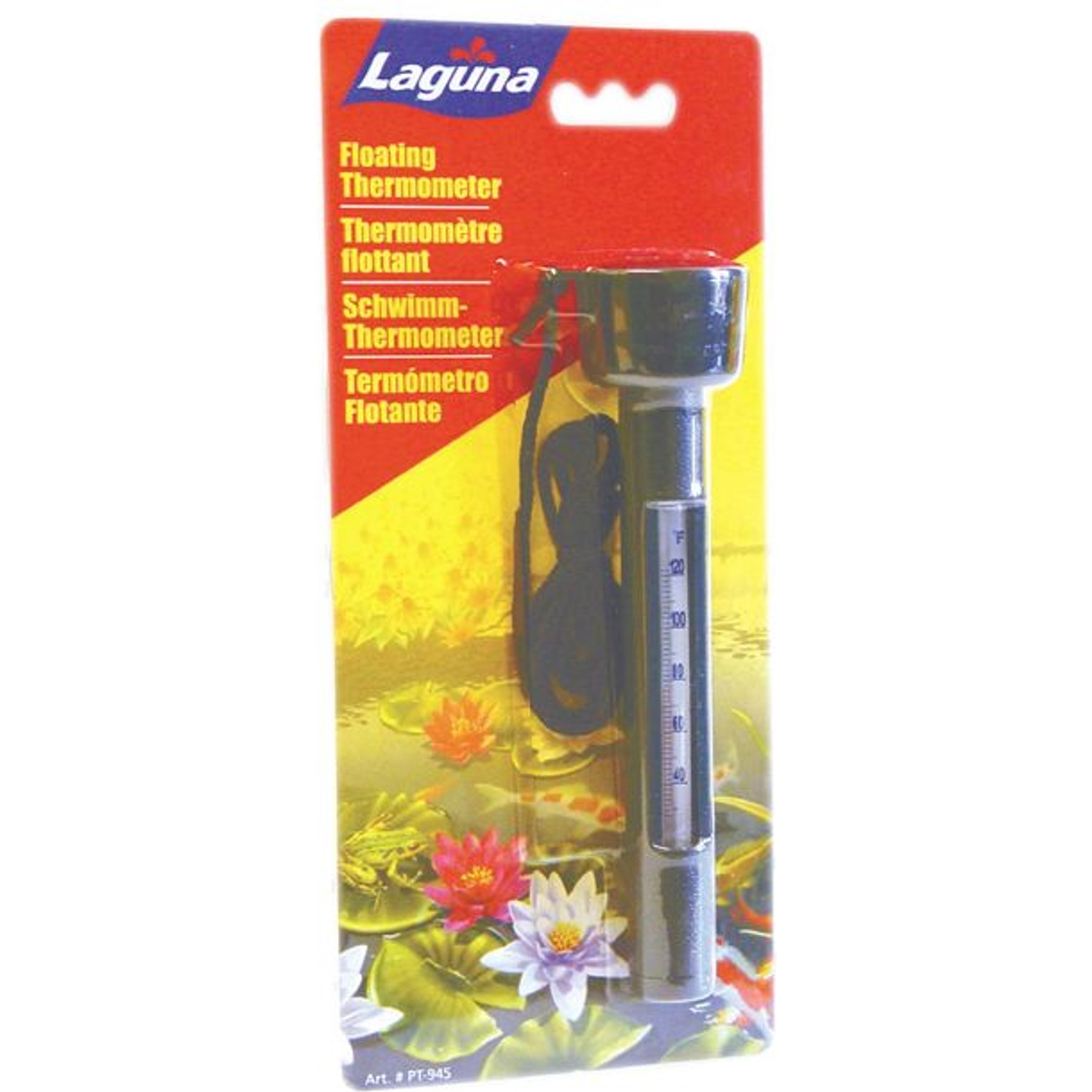 Laguna Pond Thermometer, C&F Scale