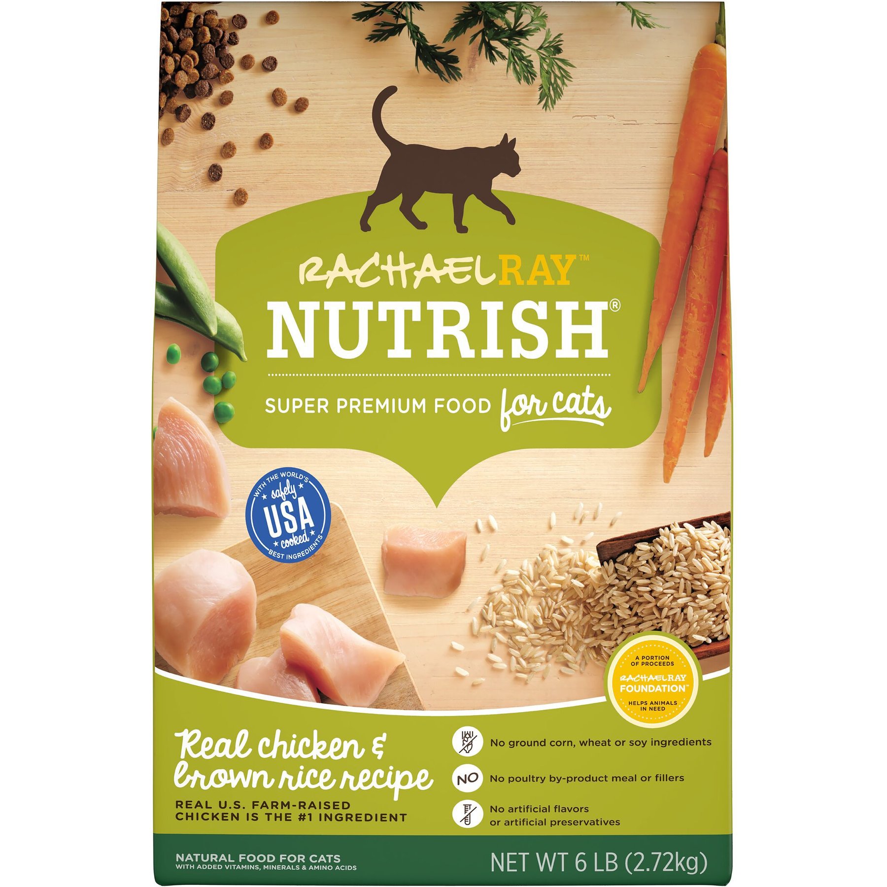 Nutrish cat food ingredients best sale