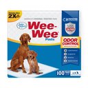 Wee-Wee Odor Control Dog Pee Pads, 22 x 23-in, 100 count, Unscented