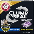 Arm & Hammer Litter Clump & Seal Complete Odor Sealing Clumping Cat Litter, Fresh Home with Ultra Odor Blasters with 10 Days of Odor Control