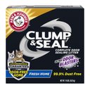 Arm & Hammer Clump & Seal Complete Odor Sealing Clumping Cat Litter, Fresh Home with Ultra Odor Blasters with 10 Days of Odor Control