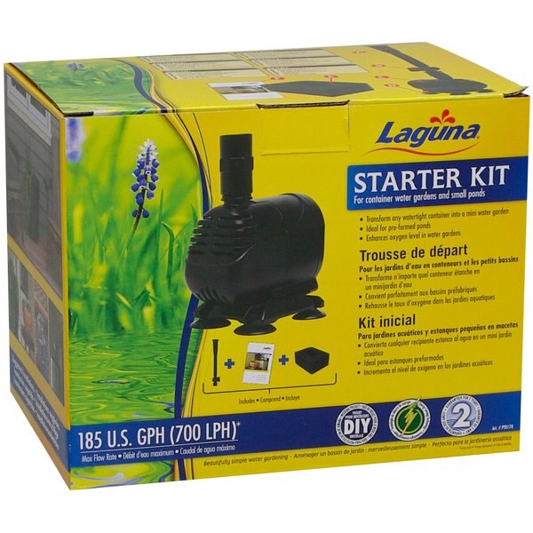 LAGUNA Container Garden & Small Pond Starter Kit