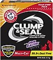 Arm & Hammer Litter Clump & Seal Multi-Cat Scented Clumping Clay Cat Litter, 28-lb box