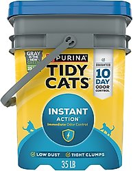 Tidy Cats Instant Action Scented Clumping Clay Cat Litter, 35-lb pail