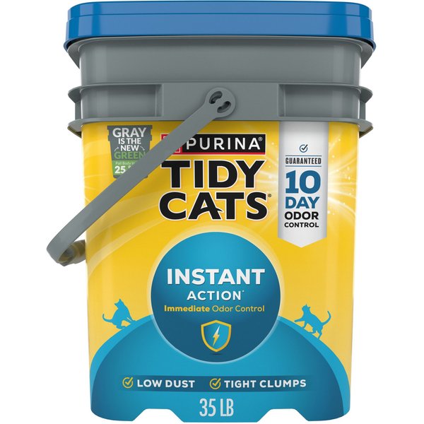 TIDY CATS 4in1 Scented Clumping Clay Cat Litter, 35lb pail