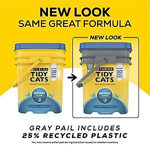 Tidy Cats Instant Action Scented Clumping Clay Cat Litter, 35-lb pail