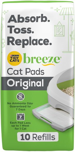 Tidy Cats Breeze Litter System Cat Pads, 10 pack