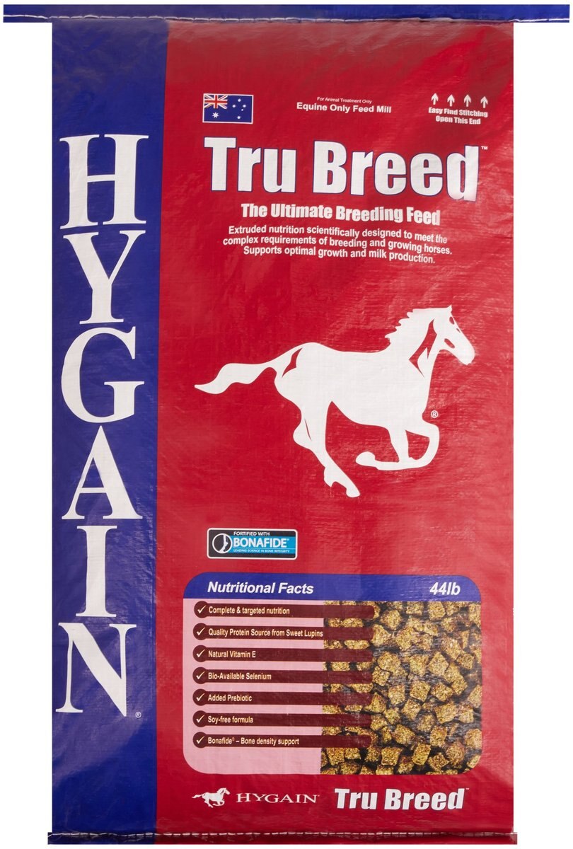 HYGAIN Tru Breed Breeding Horse Feed, 44lb bag