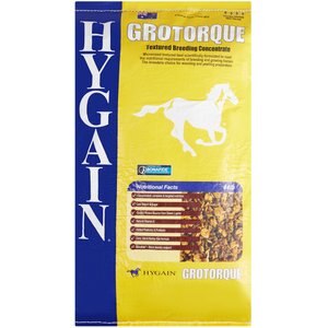 Hygain Grotorque Textured Breeding Horse Feed, 44-lb bag