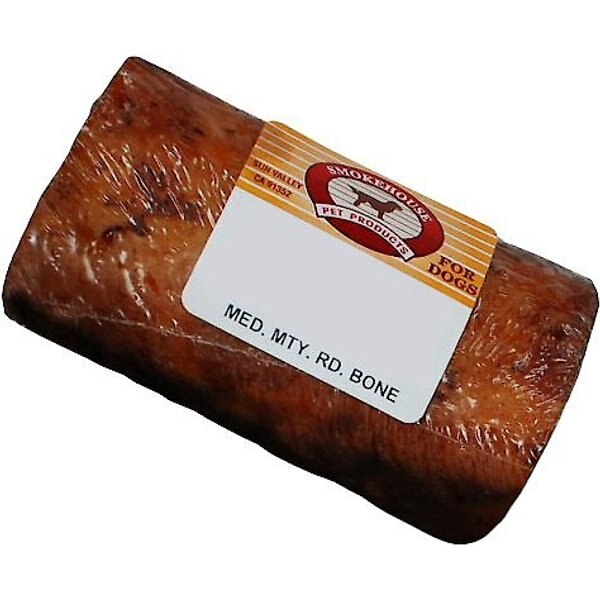 SMOKEHOUSE USA 3" Round Marrow Bone Dog Treats, 3in chew, 1 count