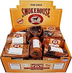 Smokehouse USA 3" Round Marrow Bone Dog Treats, case of 20 slide 1 of 3