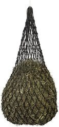 QiK Hay Net Horse Slow Feeder, Black