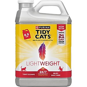Tidy Cats Lightweight 24/7 Scented Clumping Clay Cat Litter, 8.5-lb jug