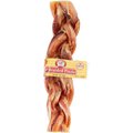 Smokehouse USA 9" Braided Pizzle Sticks Dog Treats, 9-in chew, 1 count