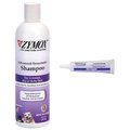 Zymox Topical Cream with Hydrocortisone 0.5%, 1-oz bottle + Advanced Enzymatic Oatmeal Cat & Dog Shampoo, 12-oz bottle