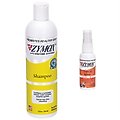 Zymox Topical Spray with Hydrocortisone 1.0%, 2-oz bottle + Veterinary Strength Enzymatic Dog & Cat Shampoo, 12-oz bottle