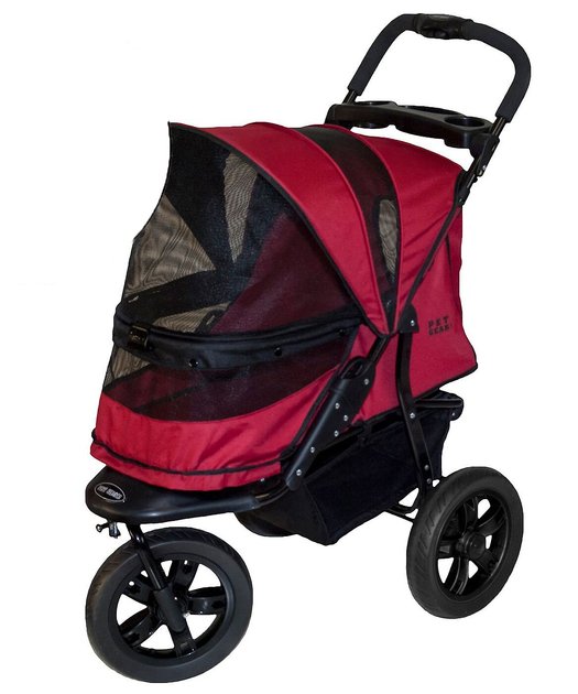 PET GEAR AT3 No-Zip Pet Stroller, Rugged Red - Chewy.com