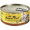 Fussie Cat Super Premium Chicken Formula in Gravy Grain-Free Canned Cat Food, 2.82-oz, case of 24