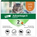 Advantage II Flea Spot Treatment for Cats, 5-9 lbs, & Ferrets, 2 Doses (2-mos. supply)