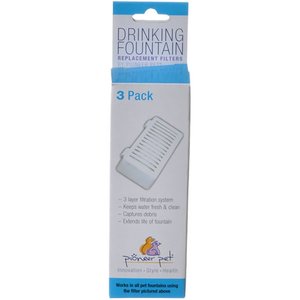 Pioneer Pet Crate Drinking Fountain T-shaped Filter, 3 pack