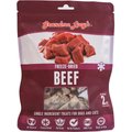 Grandma Lucy's Beef Grain-Free Freeze-Dried Dog & Cat Treats, 2-oz bag