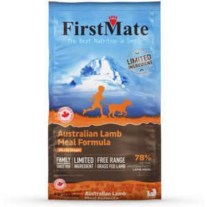 Firstmate Limited Ingredient Diet Grain-Free Australian Lamb Meal Formula Dry Dog Food, 25-lb bag