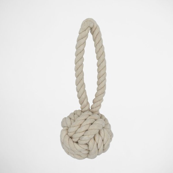 Louie Living Urban Toy Tug Rope Dog Toy, Cream
