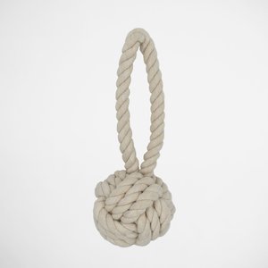Louie Living Urban Toy Tug Rope Dog Toy, Cream, Small
