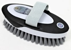 KBF99 Body Horse Brush, Medium, Black/Gray