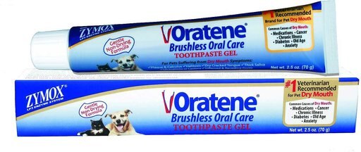 Oratene Brushless Oral Care Dog & Cat Dental Gel, 2.5-oz tube