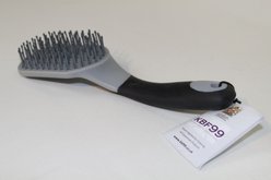 KBF99 Mane & Tail Brush Horse Brush, Black, Medium