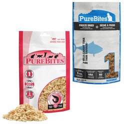 PureBites Shrimp + Tuna Freeze-Dried Raw Cat Treats