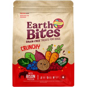Earthborn Holistic Bison Flavored Crunchy Dog Treats, 10-oz bag
