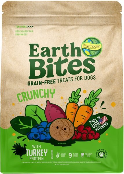 Bravo! Crunchy Delights Turkey Recipe Dog Treats