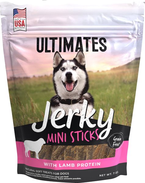 Ultimates Lamb Flavored Dog Jerky, 7-oz bag slide 1 of 1
