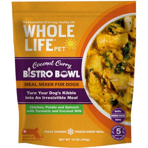 Discontinued WHOLE LIFE Bistro Bowls Coconut Curry Flavored Dog Food