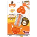 Nylabone Sneaky Snacker Bacon Flavor Dog Treat Toy, Orange, Medium